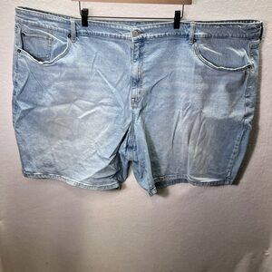 Torrid Baggy Jort jeans Shorts Womens 30W Plus Size Denim Summer Shorts 2152